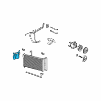 OEM 2004 Lincoln Navigator Drier Diagram - 6L1Z-19959-BA