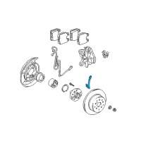 OEM 2001 Lexus IS300 Hose, Flexible Diagram - 90947-02A29