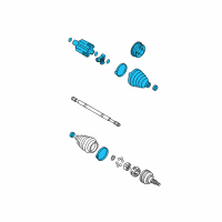 OEM Buick Lucerne CV Joints Diagram - 26075588