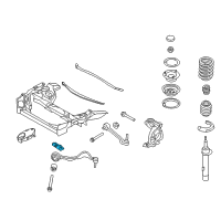 OEM BMW M3 Locking Nut Diagram - 31-10-6-767-496
