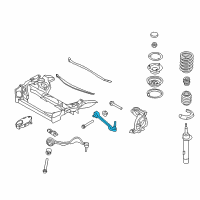 OEM 2013 BMW 335i Repair Kit, Wishbone, Left Diagram - 31-12-2-405-859