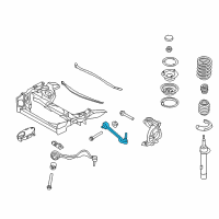 OEM 2011 BMW 1 Series M Repair Kit, Wishbone, Left Diagram - 31-12-2-405-859