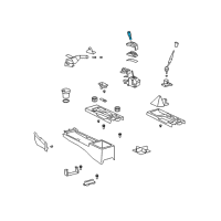 OEM Toyota FJ Cruiser Shift Knob Diagram - 33504-35103-B0