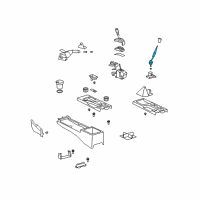 OEM Toyota FJ Cruiser Gear Shift Assembly Diagram - 33530-35652