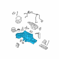 OEM 2009 Ford F-150 AC & Heater Assembly Diagram - AL3Z-19850-U