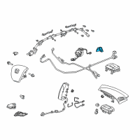 OEM 2008 Honda Accord Sensor Assy., FR. Crash (Siemens) Diagram - 77930-TA0-B21