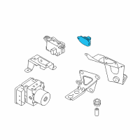 OEM 2005 BMW 325Ci Accelerating Sensor Diagram - 37-14-6-781-405