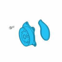 OEM Toyota Corolla Water Pump Diagram - 16100-39466