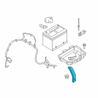 OEM 2014 Lincoln MKX Support Bracket Diagram - 7T4Z-10A666-B