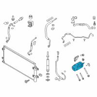 OEM 2014 Ford Edge Compressor Diagram - CT4Z-19703-C