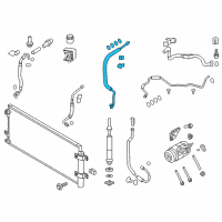 OEM 2013 Ford Edge Suction Hose Diagram - CT4Z-19D742-B