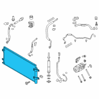 OEM 2012 Ford Edge Condenser Diagram - CT4Z-19712-A