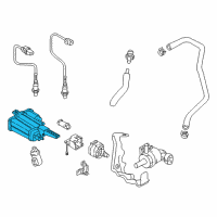 OEM 2019 Hyundai Sonata CANISTER Assembly Diagram - 31410-E6800