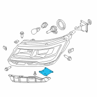 OEM 2019 Ford Explorer Control Module Diagram - FB5Z-13C788-D