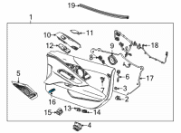 OEM Chevrolet Corvette Memory Switch Diagram - 84761378