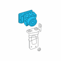 OEM Hyundai Venue Brake Hydraulic Unit Assembly Diagram - 58910-K2500