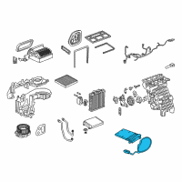 OEM 2017 Chevrolet Cruze Auxiliary Heater Diagram - 39078375