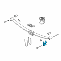 OEM 2014 Ram 3500 SHACKLE-Spring Diagram - 52855648AE