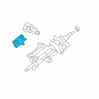 OEM 2013 Lexus LS600h Multiplex Tilt & Telescopic Computer Diagram - 89227-50120