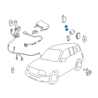 OEM Chevrolet Metro ECM Relay Diagram - 30013237