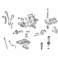 OEM 2021 Toyota 4Runner Dipstick Diagram - 15301-0P060