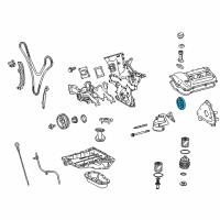 OEM 2012 Toyota FJ Cruiser Oil Pump Diagram - 15103-31080