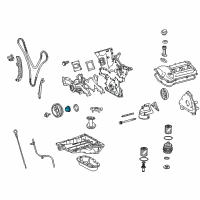 OEM Toyota Tacoma Timing Gear Set Diagram - 13521-AD010