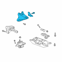 OEM Cadillac CT6 Mount Bracket Diagram - 23390691