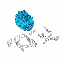 OEM 2021 BMW 745e xDrive ELECTRIC MOTOR ELECTRONICS Diagram - 12-36-5-A37-299