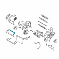 OEM Kia Forte Koup Seal-Duct NO4 Diagram - 972561M000