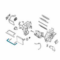 OEM 2010 Kia Forte Seal-Duct NO1 Diagram - 972461M000