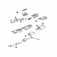 OEM 2009 Honda Ridgeline Cover (Lower) Diagram - 18181-R70-A00
