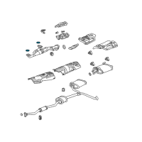 OEM 2020 Acura RLX Gasket, Exhaust Pipe (Ishino) Diagram - 18212-SA7-003