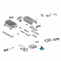 OEM Lexus GS450h Bracket Sub-Assy, Battery Diagram - 74042-30010