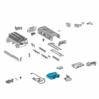 OEM 2011 Lexus GS450h Carrier Sub-Assy, Battery Diagram - G920E-30020