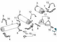 OEM 2022 Toyota Mirai Filler Cap Diagram - 77AE2-62020