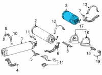 OEM Toyota Fuel Tank Diagram - 77A30-62031