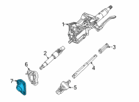 OEM Cadillac Boot Diagram - 85117849