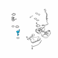 OEM 2012 Ford Taurus Fuel Gauge Sending Unit Diagram - 8A5Z-9A299-B