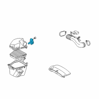 OEM 2010 Lexus LS460 Meter Sub-Assy, Intake Air Flow Diagram - 22204-38020