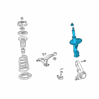 OEM 2005 Toyota Solara Strut Diagram - 48510-A9380