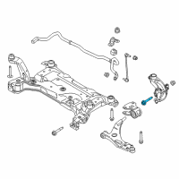 OEM 2017 Ford Escape Mount Bracket Bolt Diagram - -W716075-S442