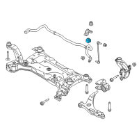 OEM Lincoln MKC Bushings Diagram - CV6Z-5484-A