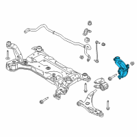OEM 2015 Lincoln MKC Knuckle Diagram - EJ7Z-3K185-A
