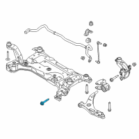 OEM 2016 Lincoln MKC Lower Control Arm Bolt Diagram - -W716311-S442