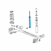 OEM 2013 Chevrolet Spark Shock Diagram - 95259955