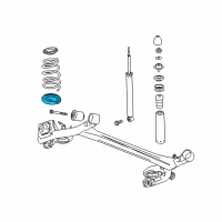OEM 2015 Chevrolet Spark Lower Insulator Diagram - 96591239