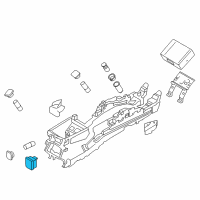 OEM Ford Fusion Auxiliary Outlet Diagram - DS7Z-19N236-A