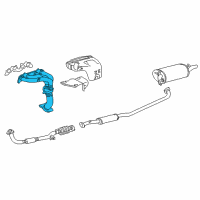 OEM 2001 Toyota Camry Manifold Diagram - 17141-74200