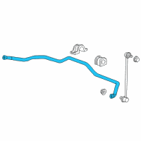 OEM 2015 Acura RDX Spring, Front Stabilizer Diagram - 51300-TX4-305